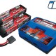 Traxxas 2990G Battery/charger completer pack (inclu des #2972 Dual iD® charger (1), #2872 X 5000mAh 11.1V 3-cell 25C LiPo batte